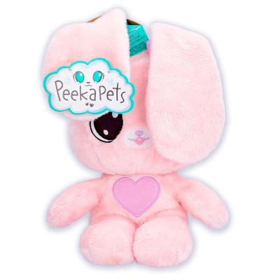 М'яка іграшка Peekapets Кролик рожевий (906778)