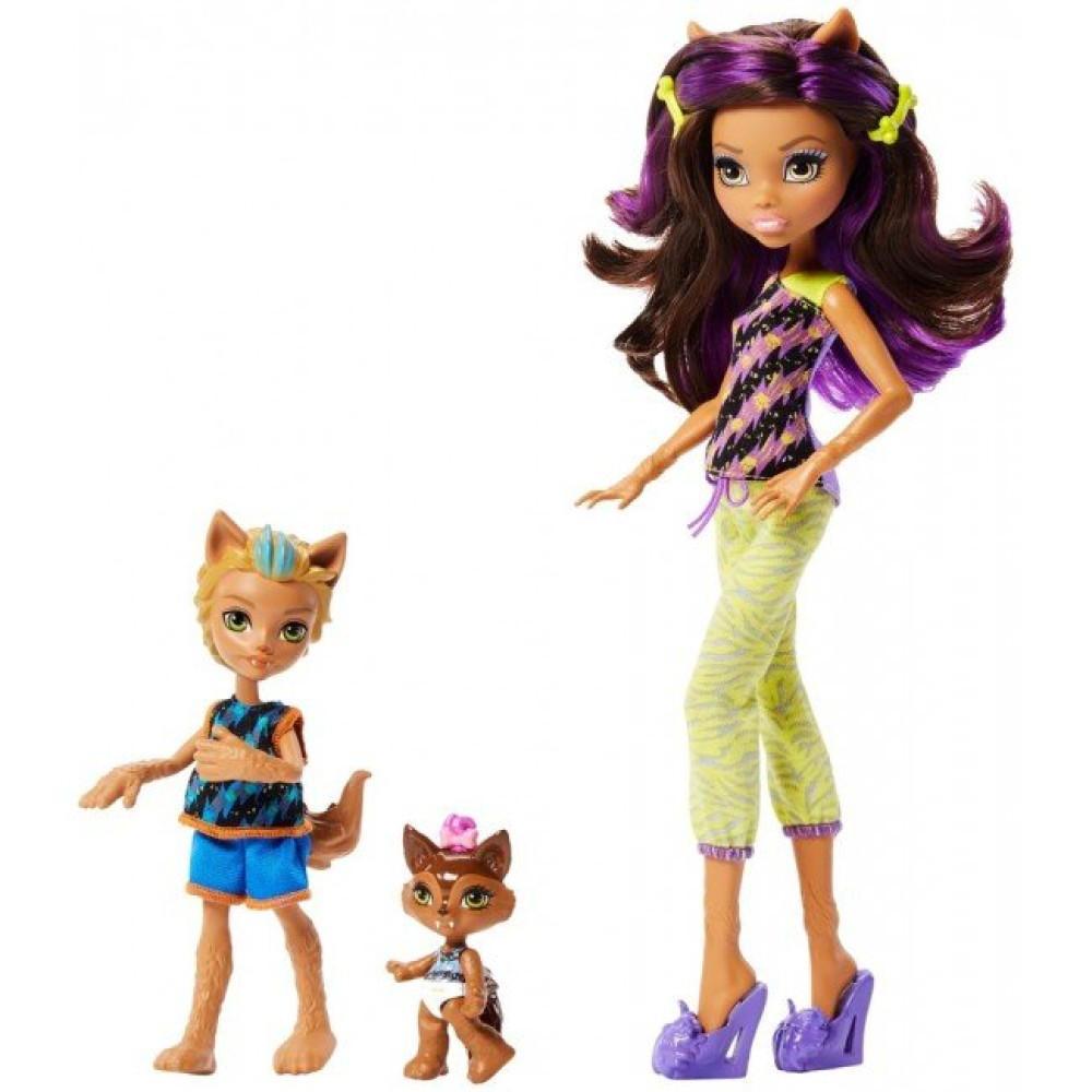 Игровой набор Monster High Одной крови Монстро-семейка (FCV80)