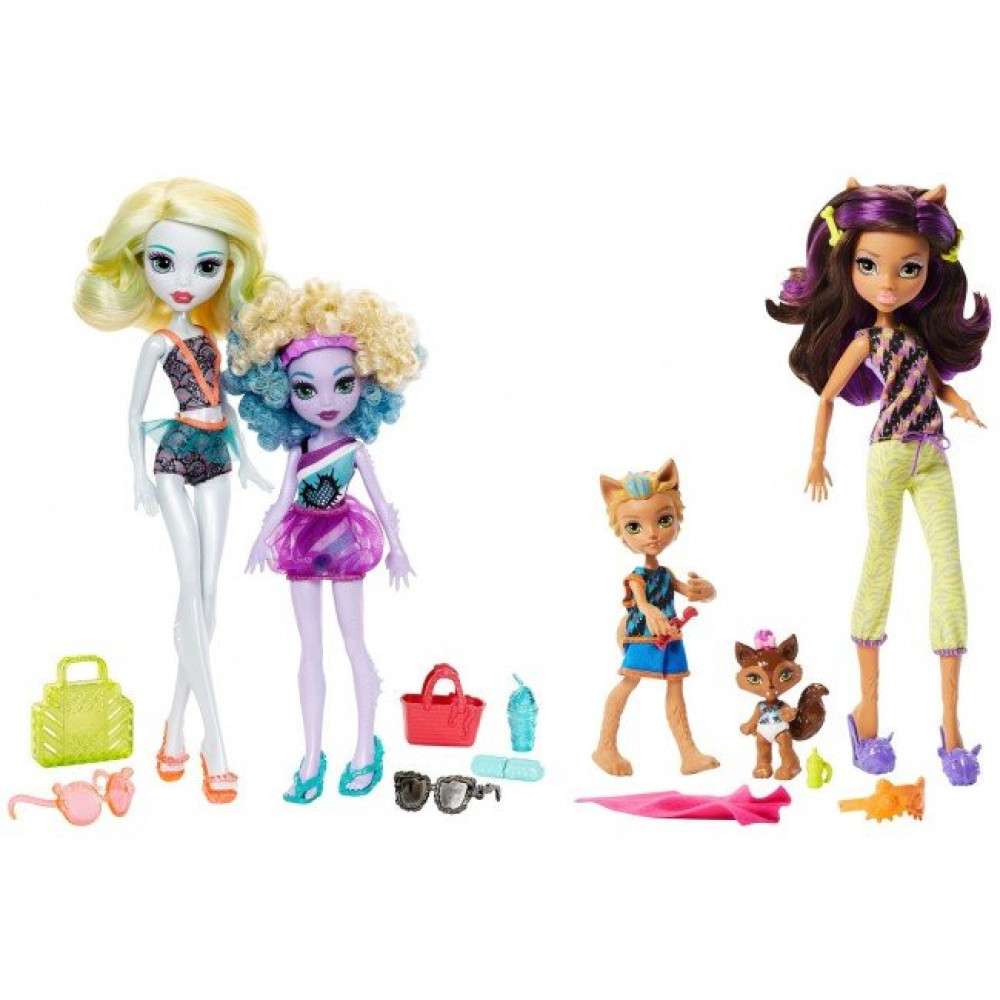 Игровой набор Monster High Одной крови Монстро-семейка (FCV80)