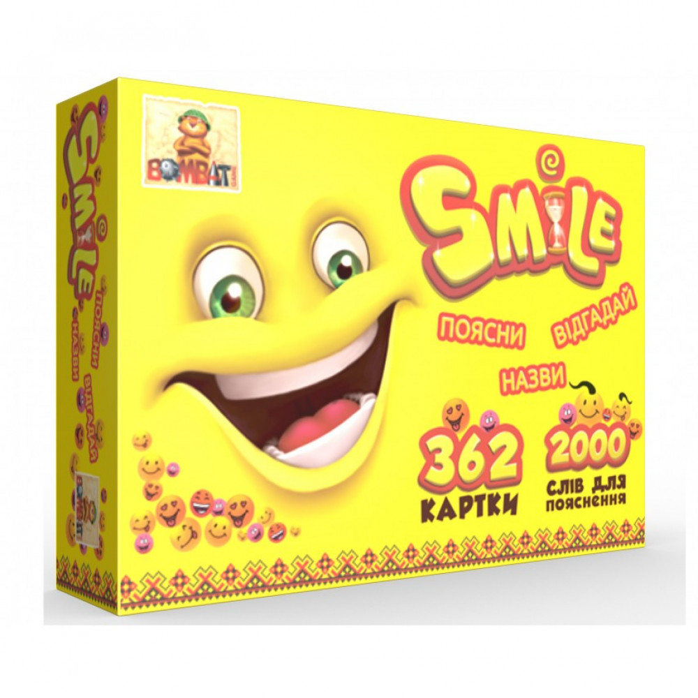 Настільна гра Bombat Game Смайл на укр. (4820172800187)