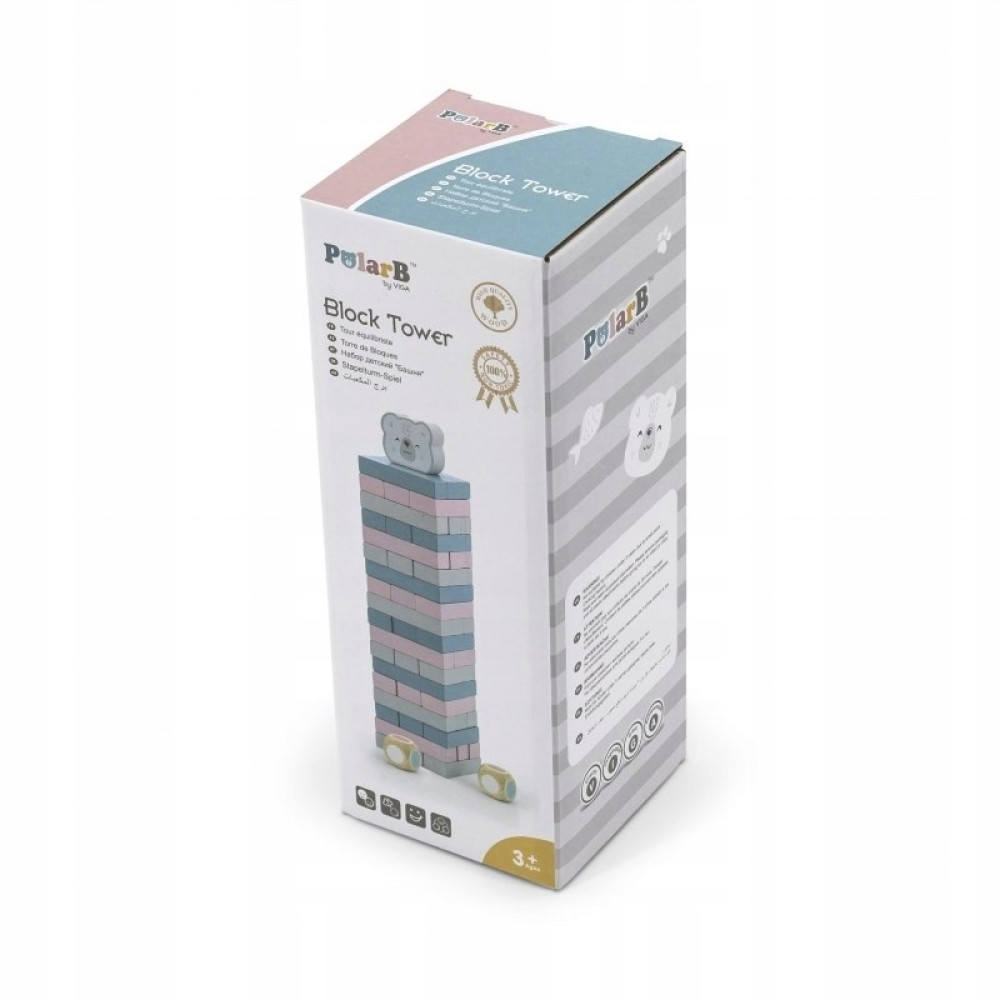 Настольная игра Viga Toys PolarB Дженга (44011)