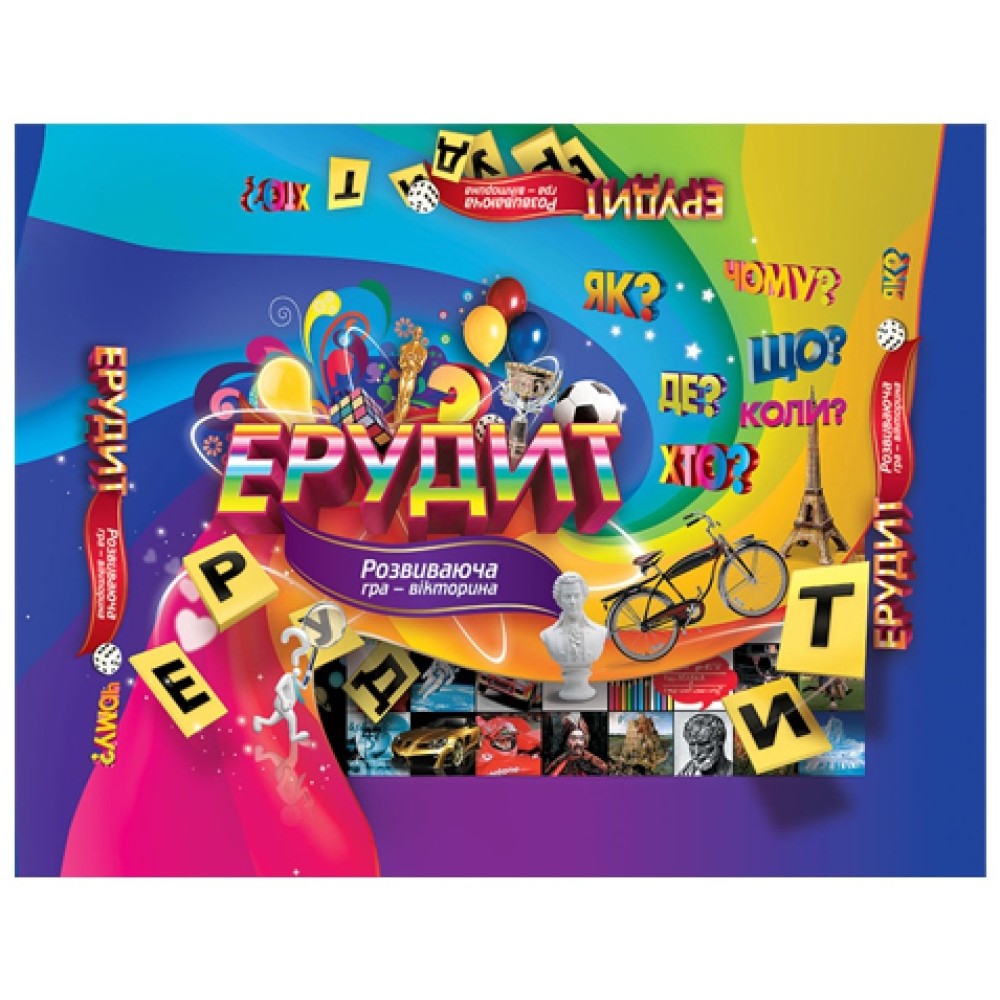 Настільна гра Danko Toys Ерудит українська (G 26-U)