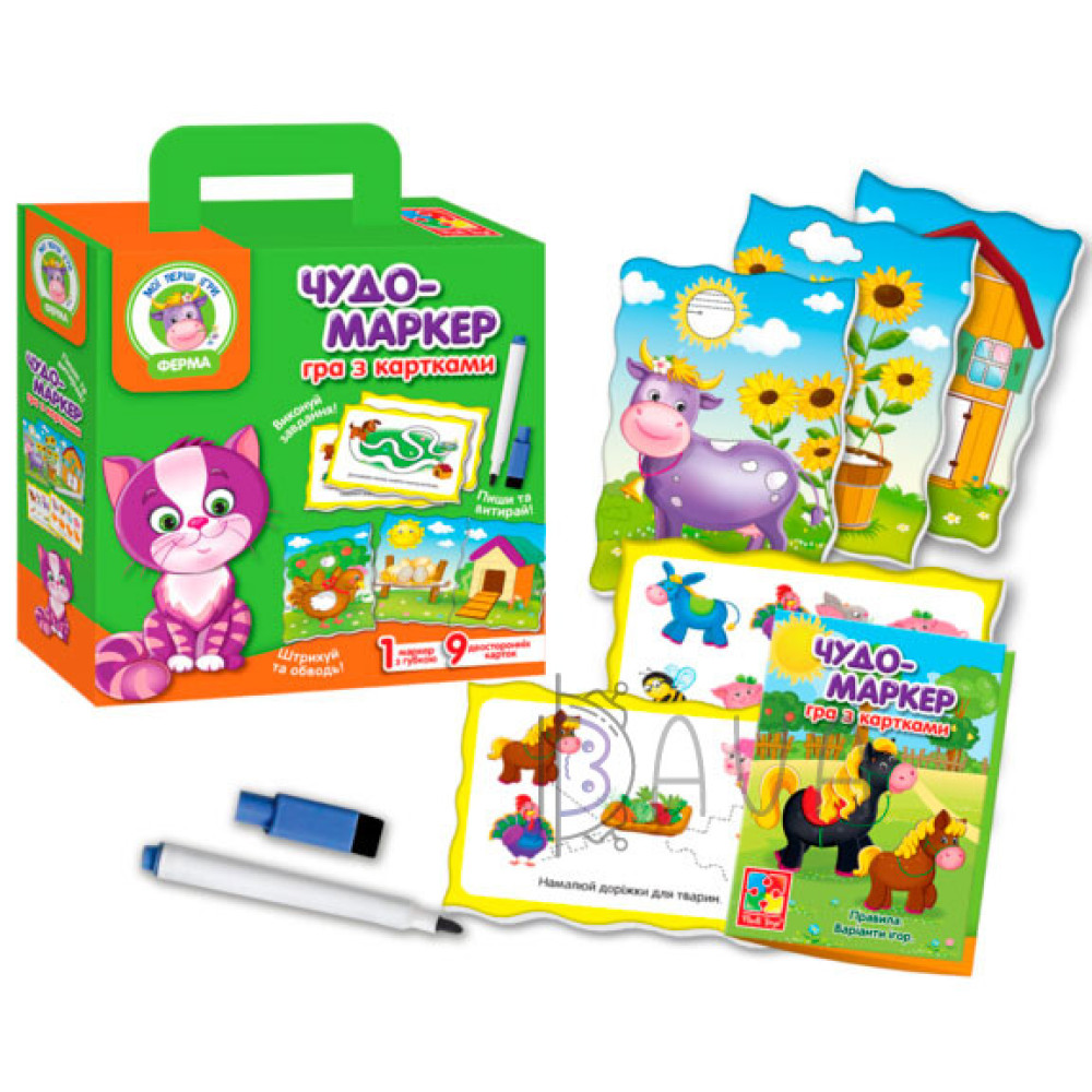 Настольная игра Vladi Toys Ферма украинский (VT2100-06)