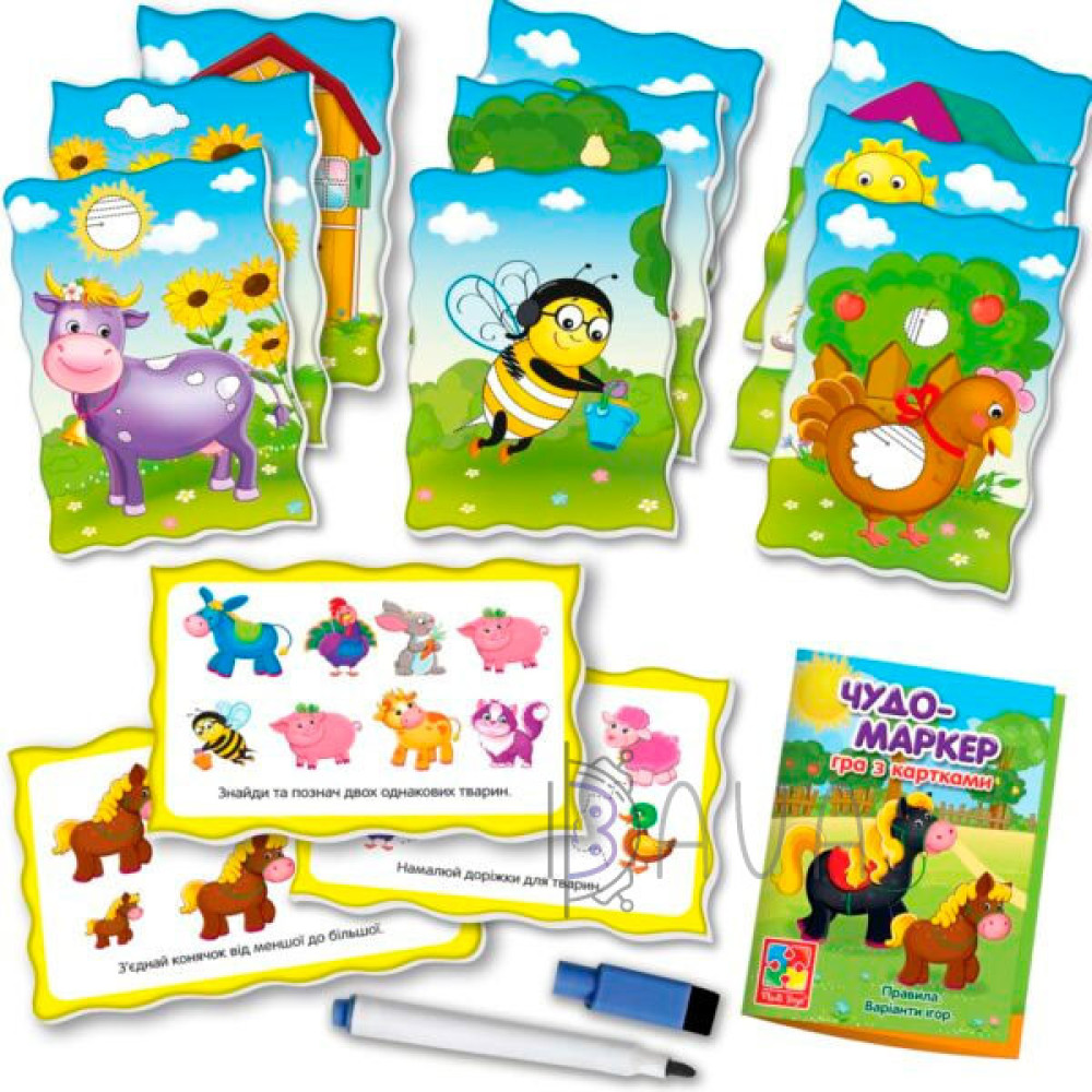 Настольная игра Vladi Toys Ферма украинский (VT2100-06)