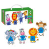 Настольная игра с пуговицами Vladi Toys Зверюшки русский (VT2905-11)