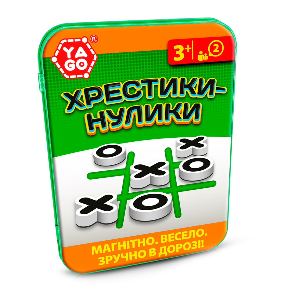 Настольная игра Yago Крестики Нолики магнитная (40110)