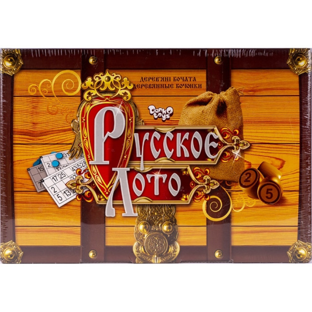 Настольная игра Русское лото бочонки DT G 39