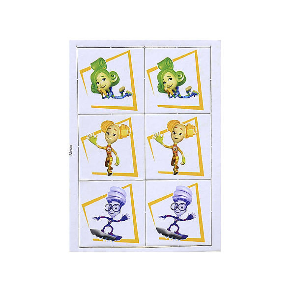 Настільна гра Vladi Toys Фіксики Memo (VT2107-06)
