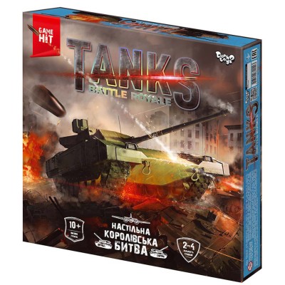 Настільна гра Danko Toys Tanks Battle Royale російська (11543)