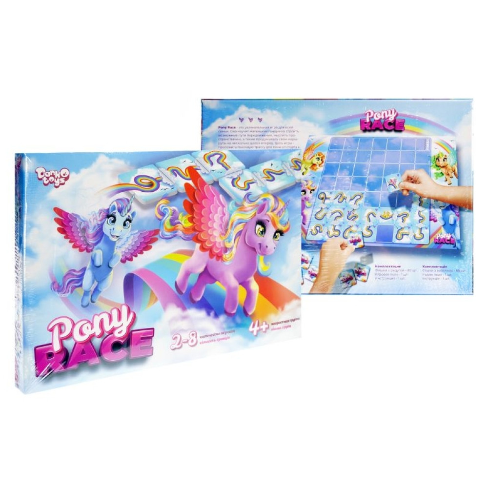 Настольная игра Danko Toys Pony Race (09953)