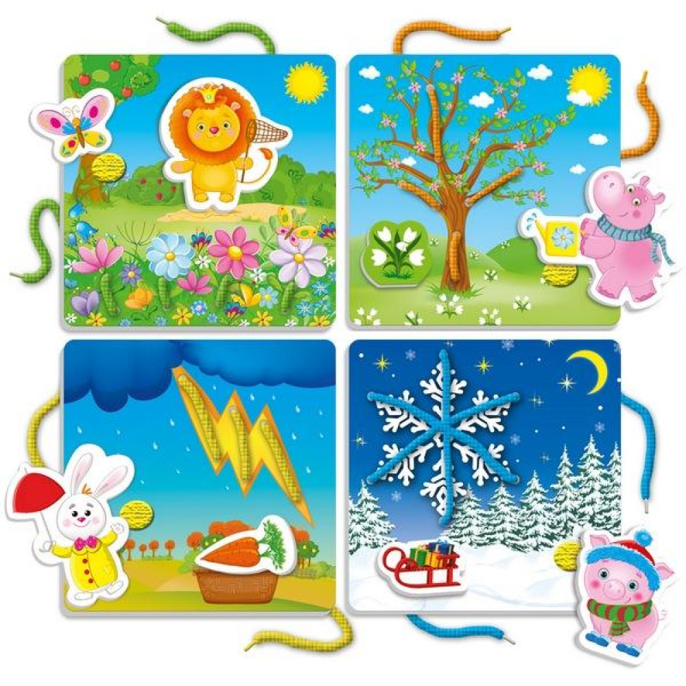 Настольная игра Vladi Toys От лета до зимы украинский (VT5303-13)