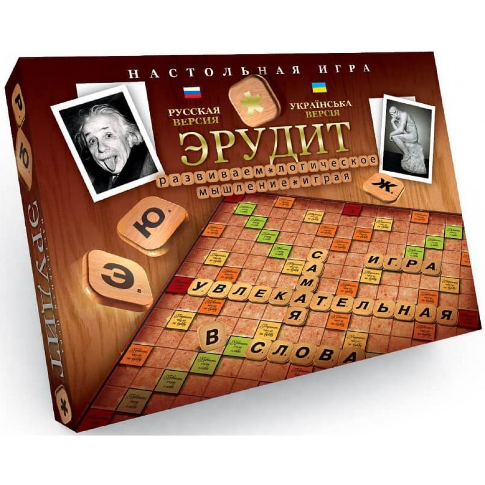 Настольная игра Danko Toys Эрудит (G4-UA)