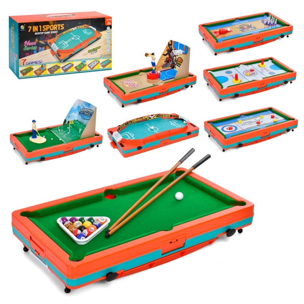 Настольная игра Игровое поле 7 в 1 (S2112)