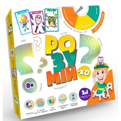 Настільна гра Danko Toys Розумій-ко українська (04354)