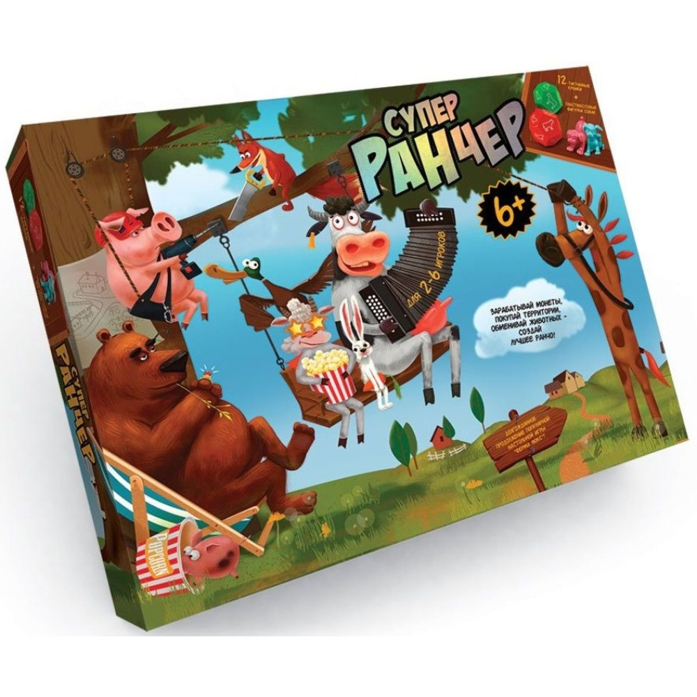 Настольная игра Супер Ранчер (G-FL-01-01)