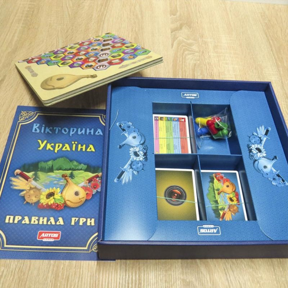 Настольная игра Artos Викторина Украина Ost (0994)