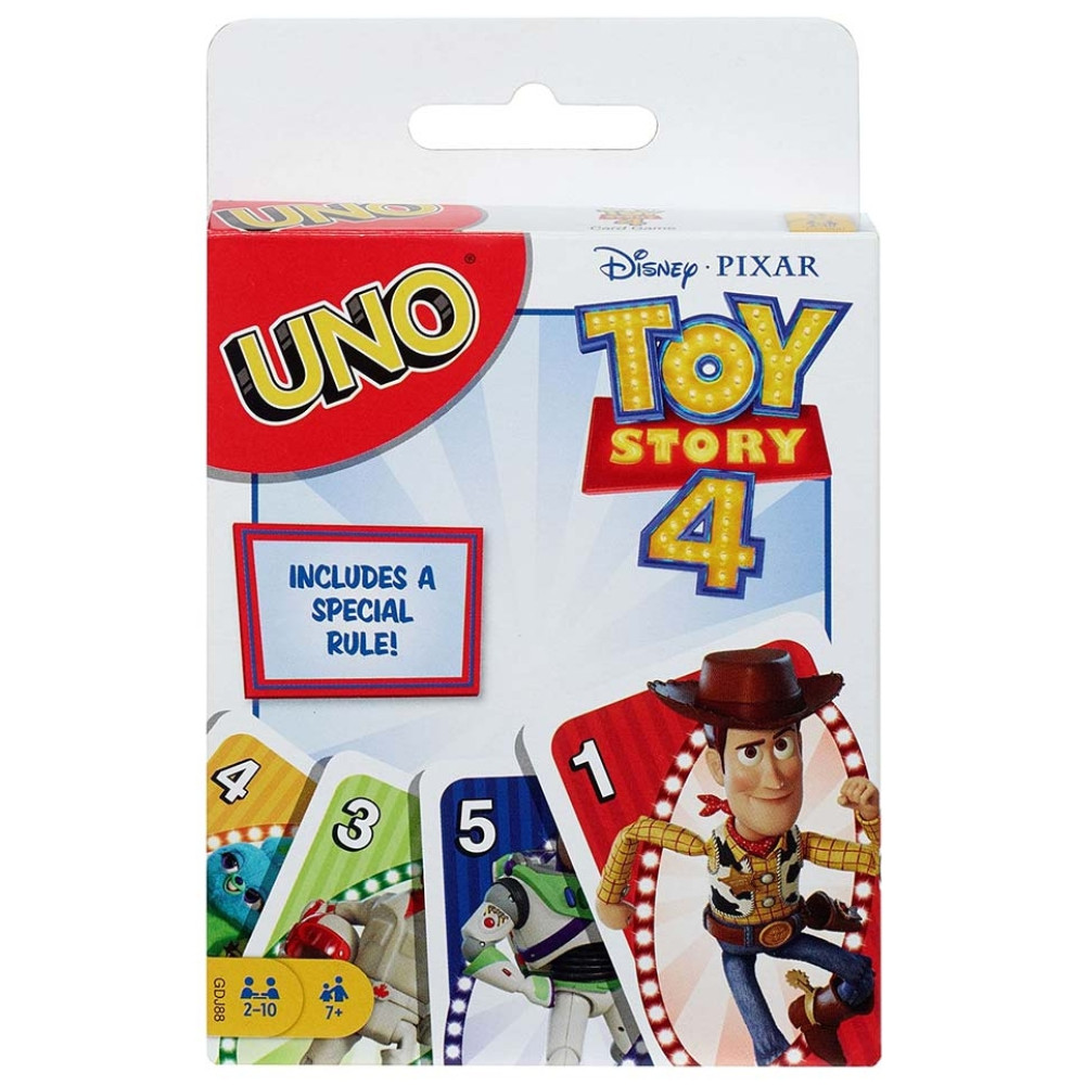Настольная игра Mattel Games Uno История игрушек 4 (GDJ880)