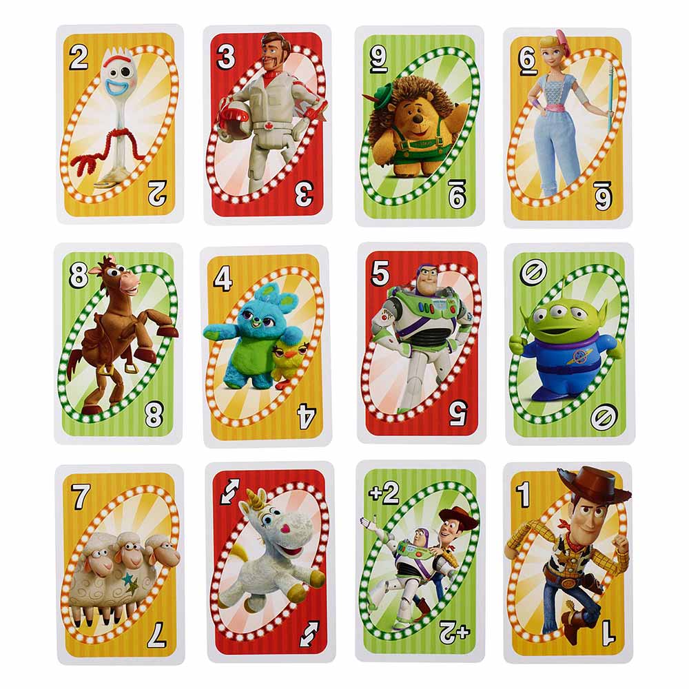 Настольная игра Mattel Games Uno История игрушек 4 (GDJ880)