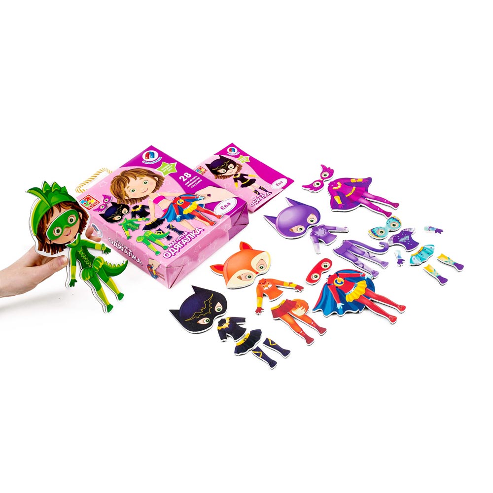 Настільна гра Vladi Toys Магнітна одягалка Ева російська (VT3702-04)