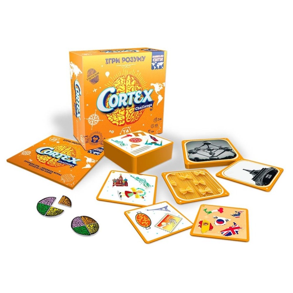 Настольная игра Yago Cortex Challenge Вокруг света (101010918) Настольная игра Yago Cortex Challenge Вокруг света (101010918)