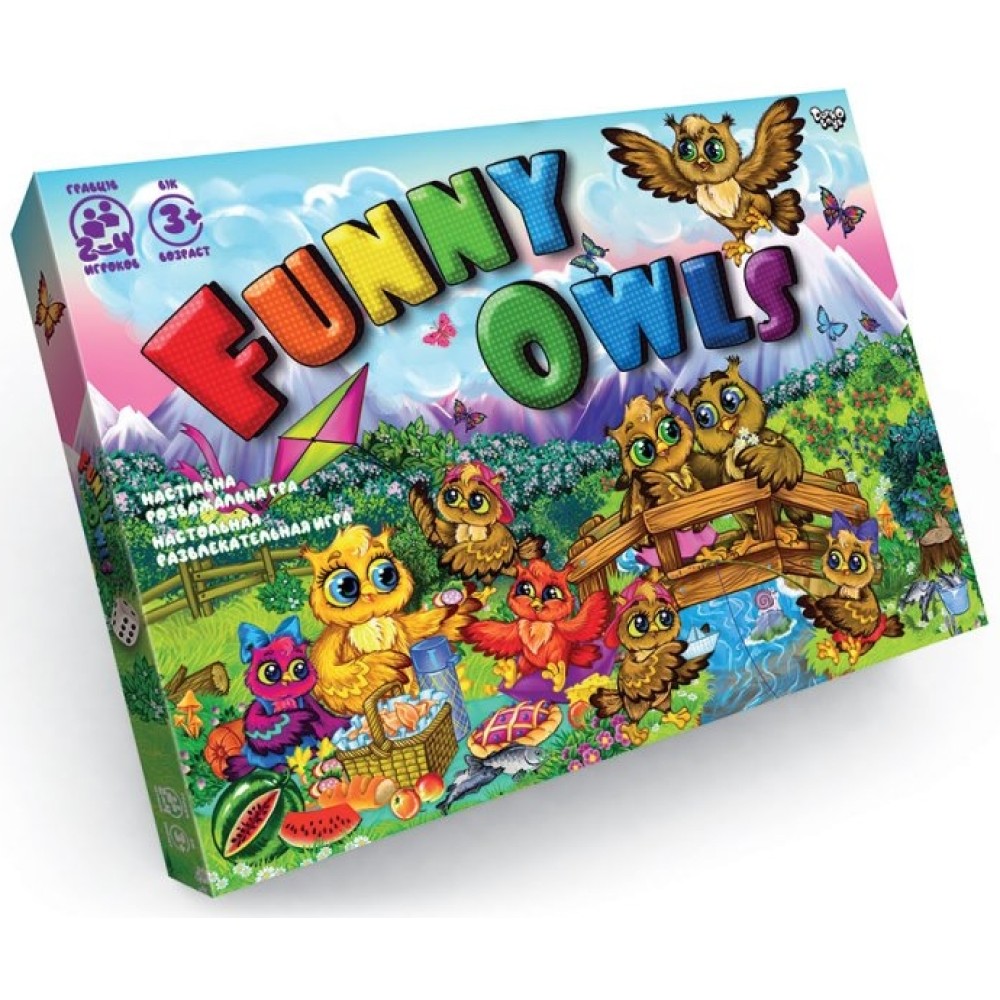 Настільна гра Danko Toys Funny Owls (91402)