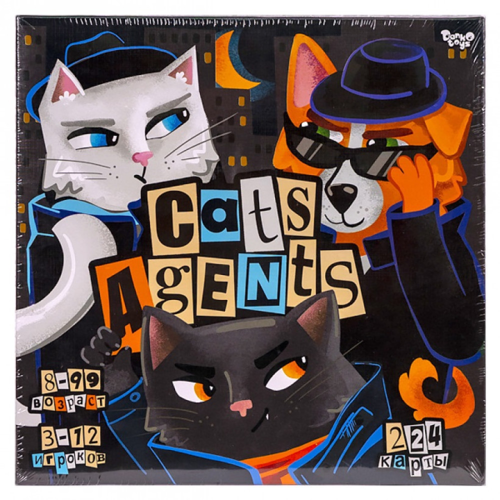 Настільна гра Danko toys Cats Agentsi російська (09656)