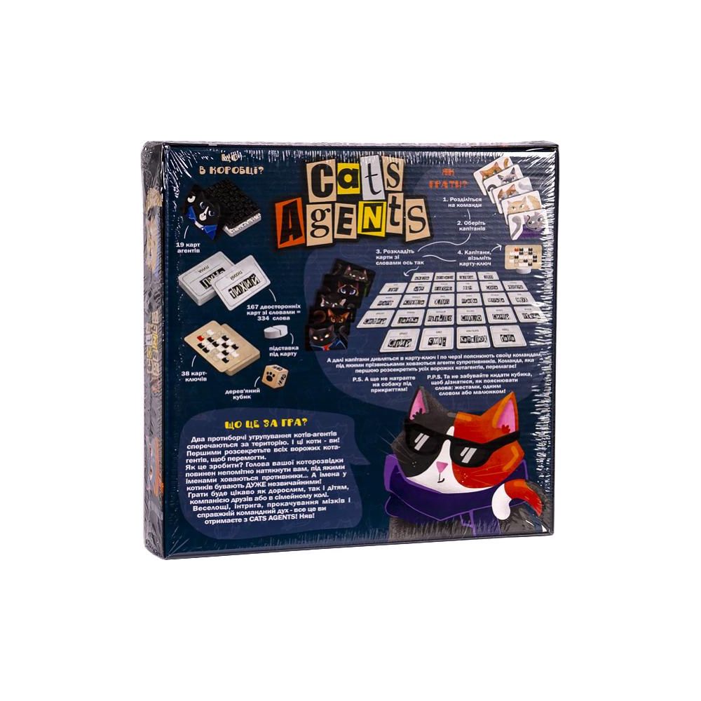 Настольная игра Danko toys Cats Agentsi украинский (09663)