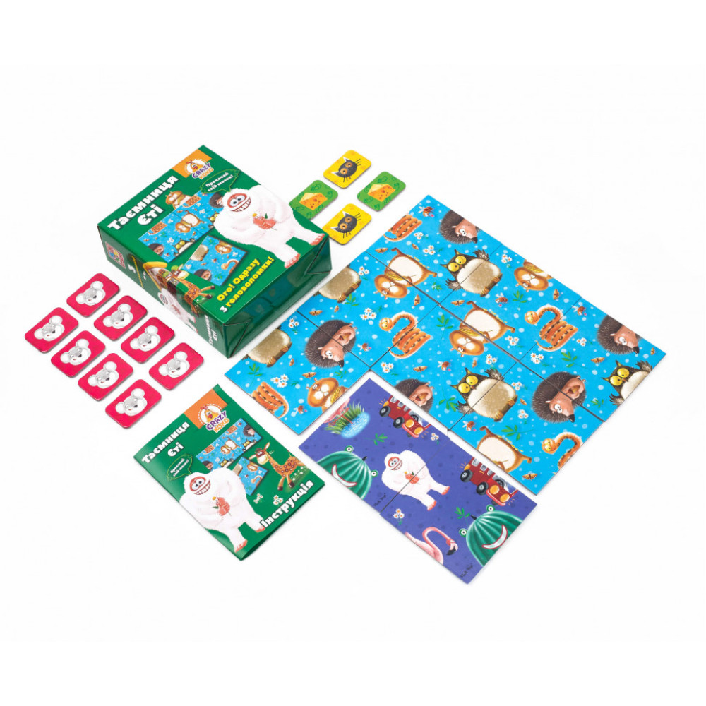 Настольная игра Crazy koko головоломка Тайна Йети (VT8055-12) Настольная игра Crazy koko головоломка Тайна Йети (VT8055-12)