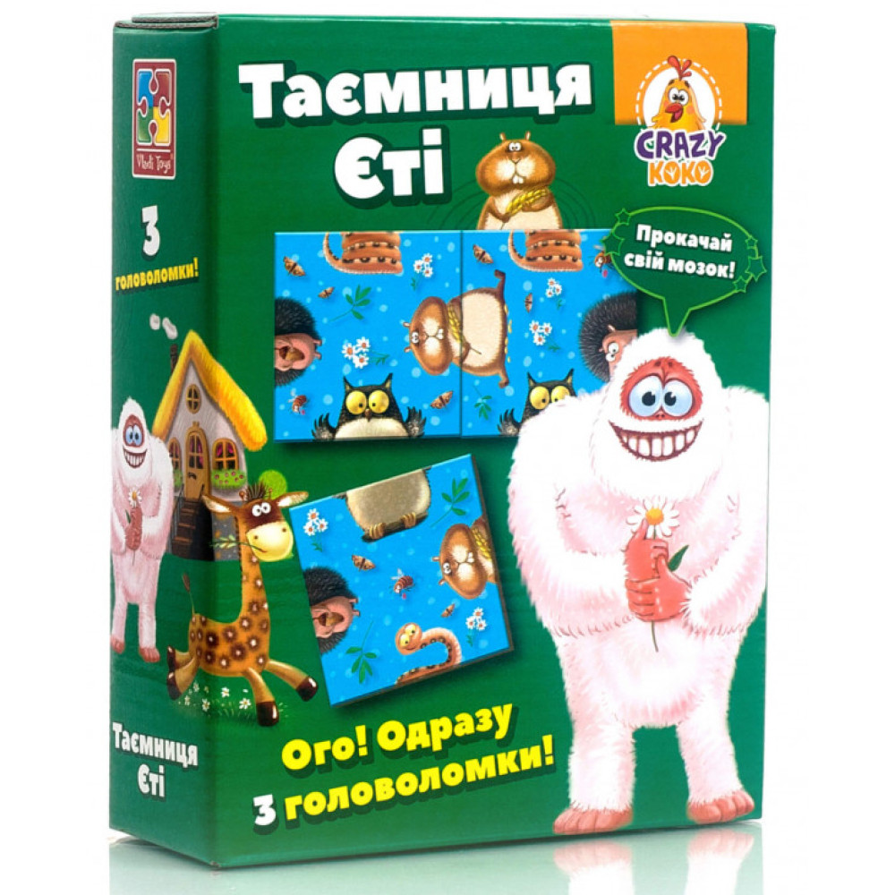 Настольная игра Crazy koko головоломка Тайна Йети (VT8055-12)
