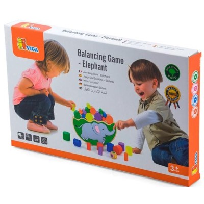 Настільна гра Viga Toys Балансуючий слон (50390)