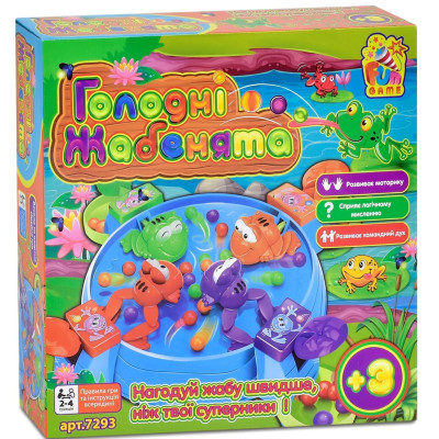 Настільна гра Fun Game Голодні жабенята (7293)