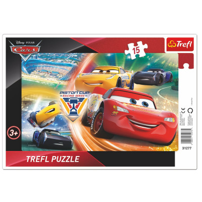 Пазлы с рамкой Trefl Тачки Битва за победу (31277) Пазлы с рамкой Trefl Тачки Битва за победу (31277)
