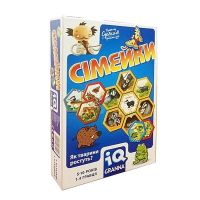 Настольная игра Granna IQ Семейки (81503)