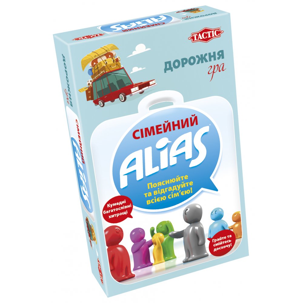 Настольная игра Tactic Семейный Элиас дорожная версия укр (58111)