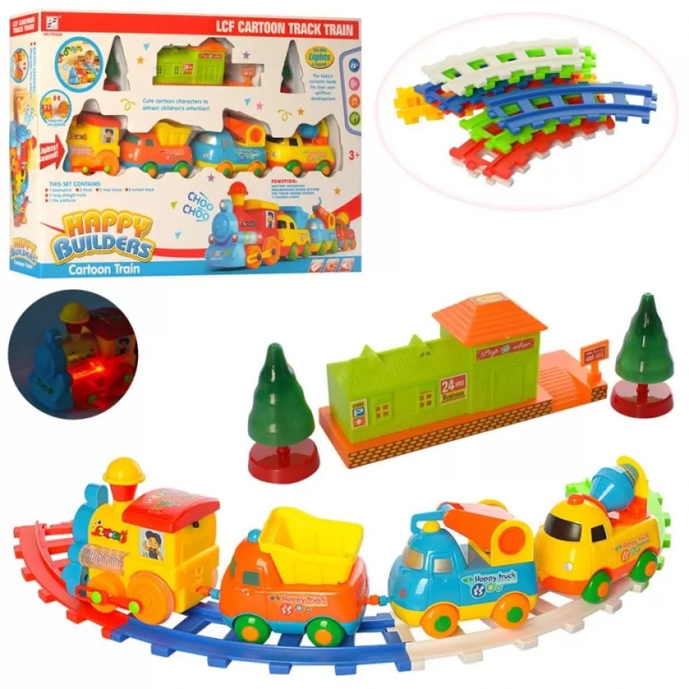 Дитячий іграшковий паровоз (19052B)