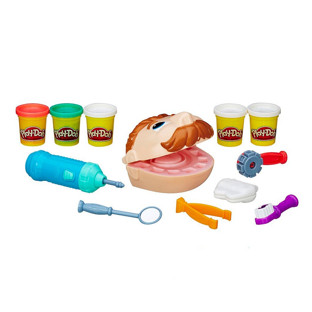 Игровой набор Play-Doh Мистер Зубастик B5520 (Плей До Doctor Drill N Fill Retro Pack)