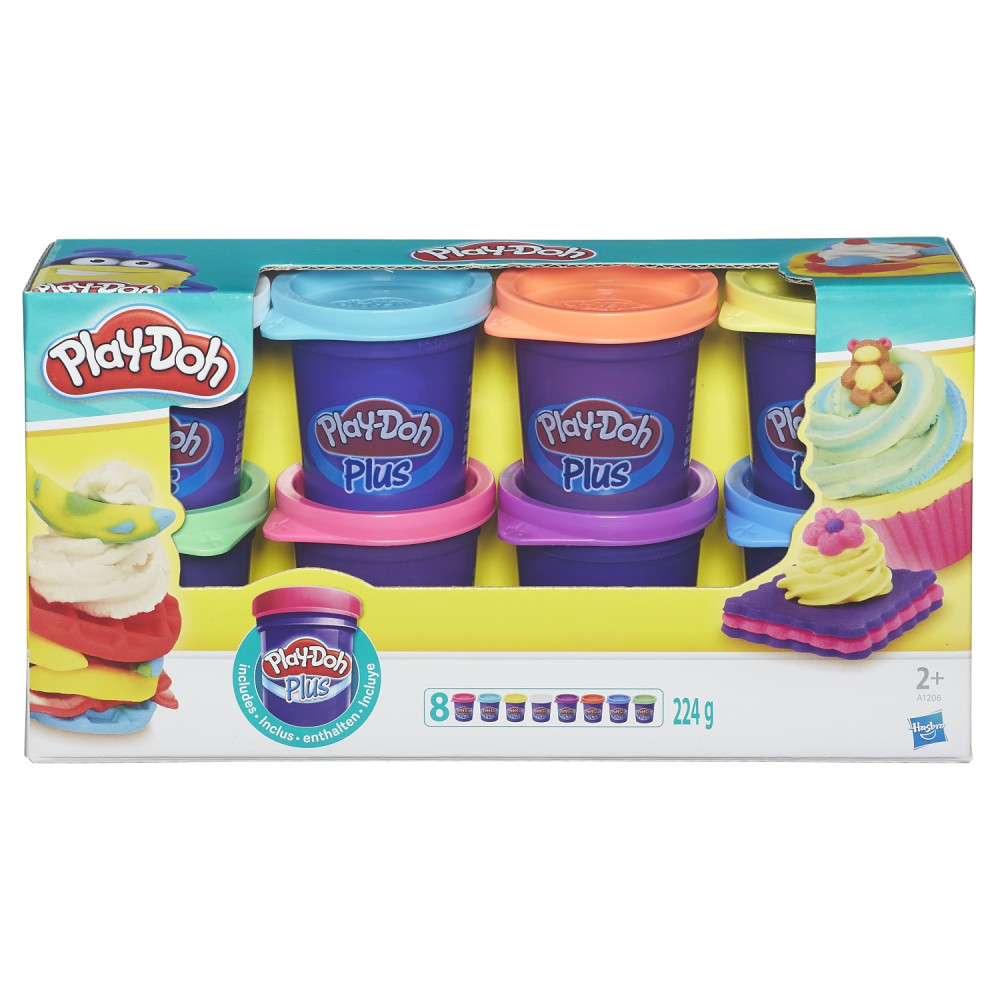Игровой набор Play-Doh 8 баночек (Плей До A1206)