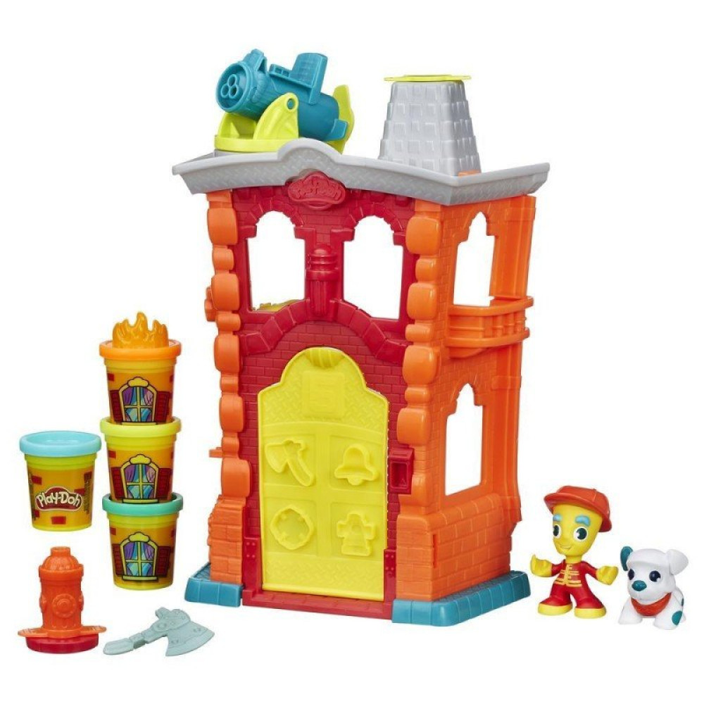 Игровой набор Play-Doh Пожарная станция (Плей До B3415)