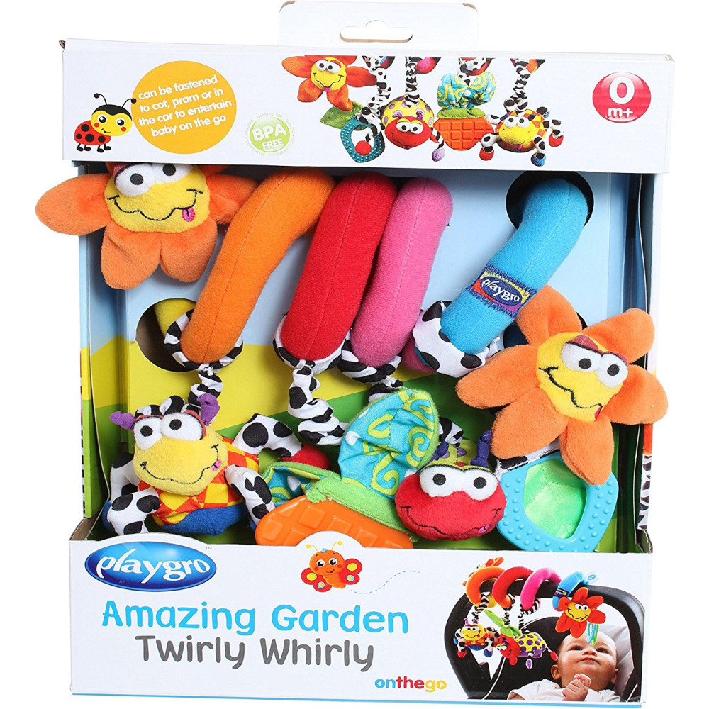 Пружинка-карусель Playgro Удивительный Сад (0111885)