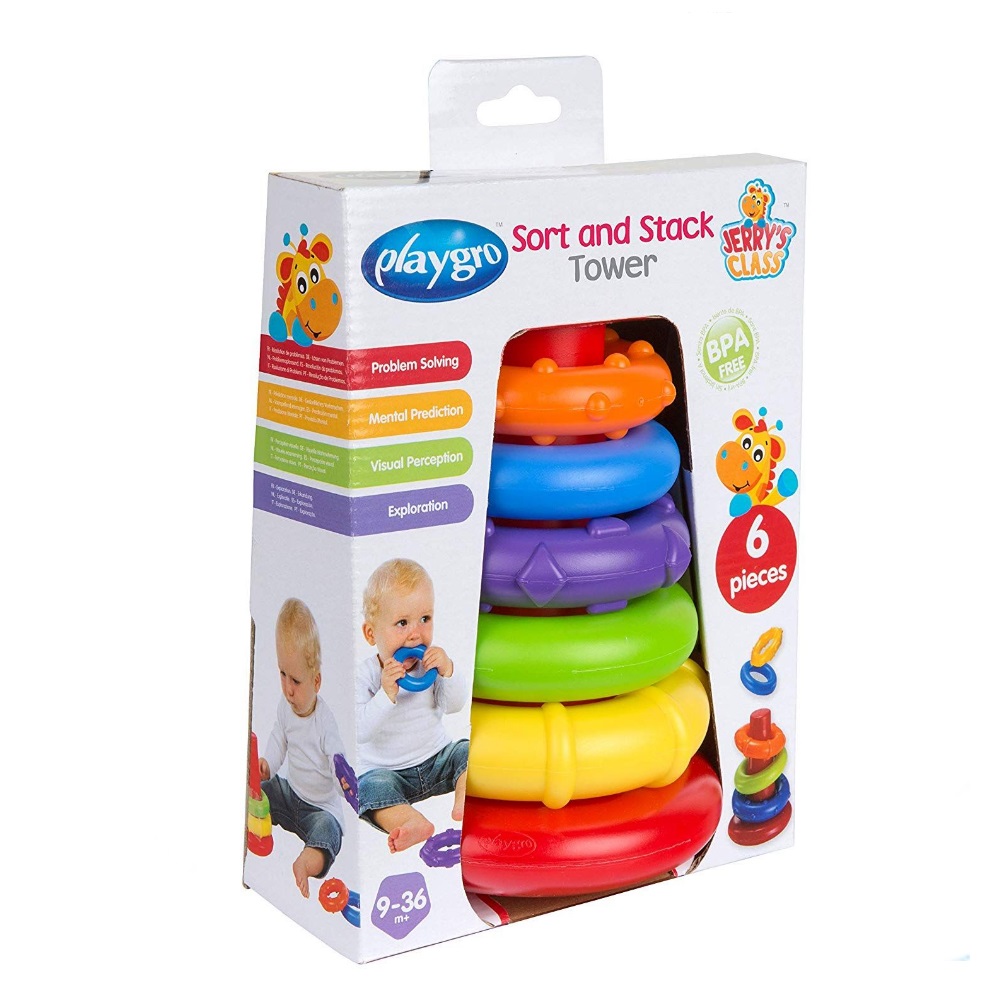 Моя первая развивающая пирамидка Playgro (4011455)