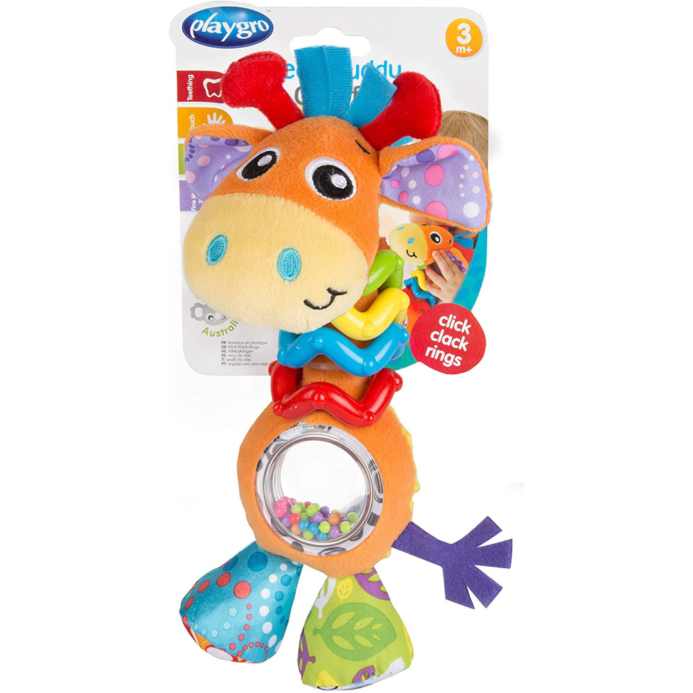 Іграшка Playgro Мій перший дружок Жираф з намистинами (0181561)