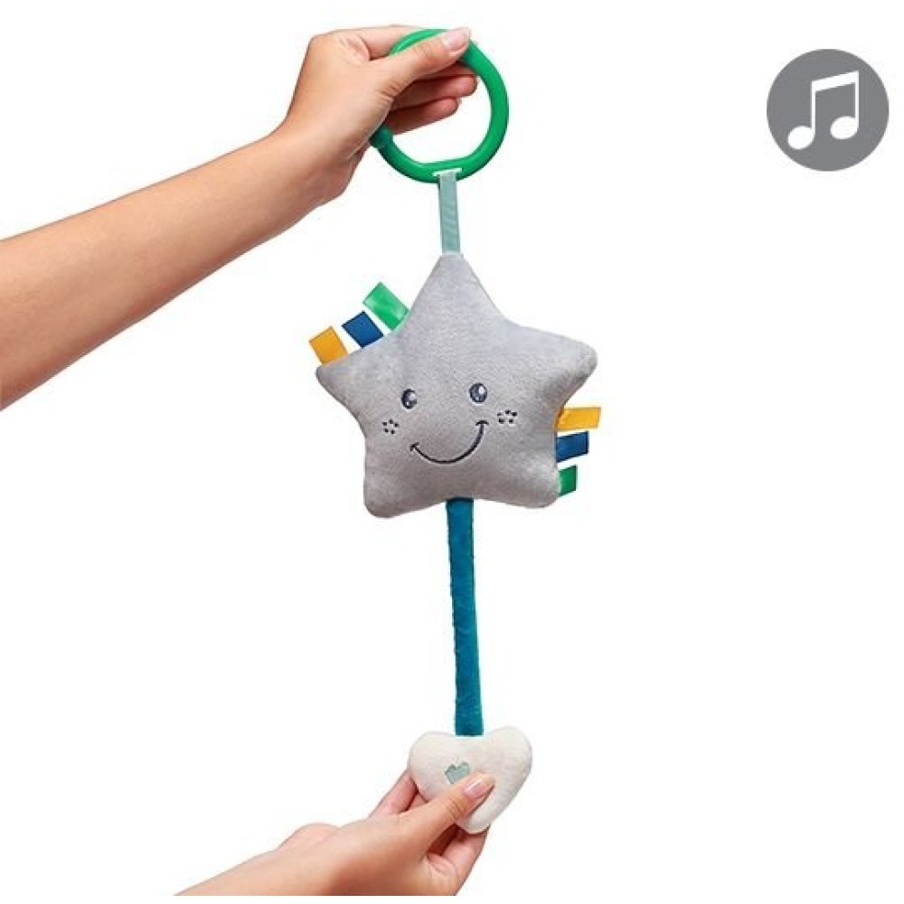 Музична іграшка-підвіска BabyOno Lullaby Star (617)