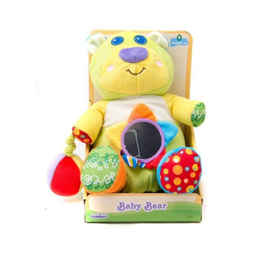 Мягкая игрушка-погремушка Baby Bear Мишка (81027)