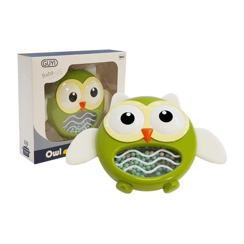 Брязкальце прорізувач Guyi Сова (G-A028)