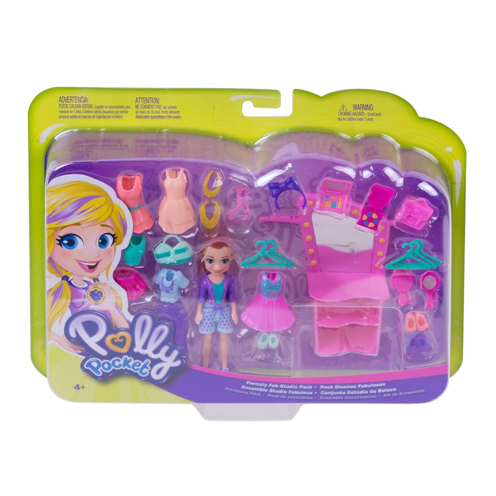 Кукольный набор Polly pocket Маленькая Рыженькая модница (GBF85) Кукольный набор Polly pocket Маленькая Рыженькая модница (GBF85)