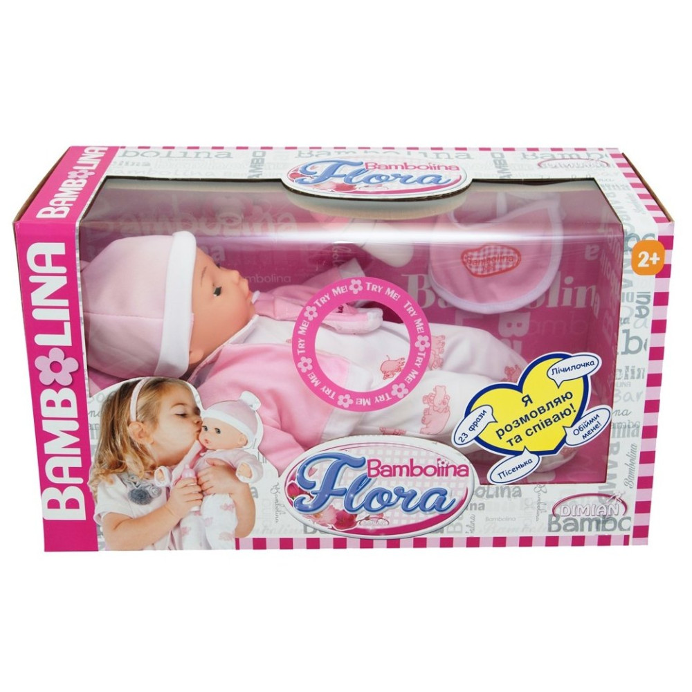 Говорящая кукла Bambolina Флора (украинский BD310UA) Говорящая кукла Bambolina Флора (украинский BD310UA)
