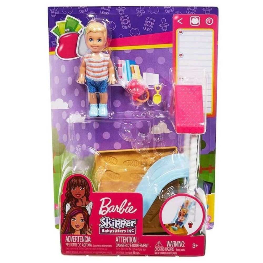 Кукольный набор аксессуаров Barbie Уход за малышами (FXG94)