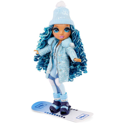 Игровой набор с куклой Rainbow High Winter Break Скайлер Брэдшоу (574798)
