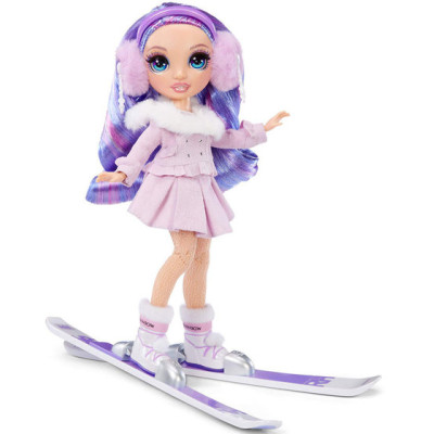 Игровой набор с куклой Rainbow High Winter Break Вайолет Виллоу (574804)