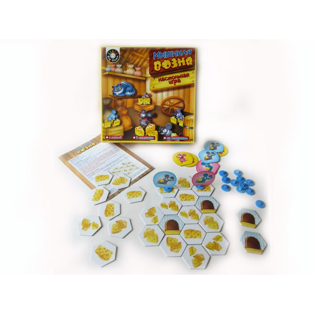 Настольная игра Мышиная суета Ranok-Creative 12120036P Настольная игра Мышиная суета Ranok-Creative 12120036P
